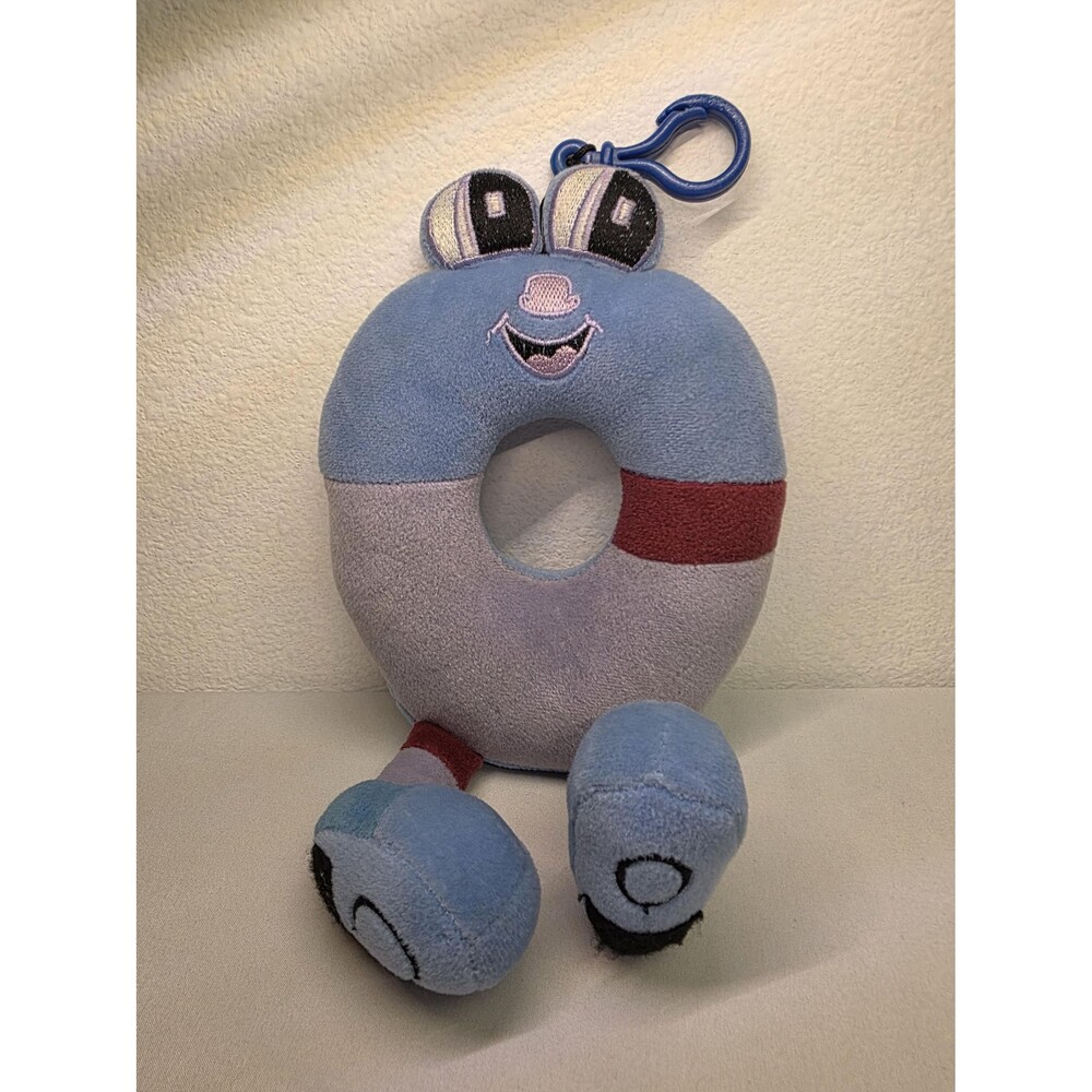 Eurps plush Alphabet letter O initial keychain 2000 bipple Stuffed Toy Clip